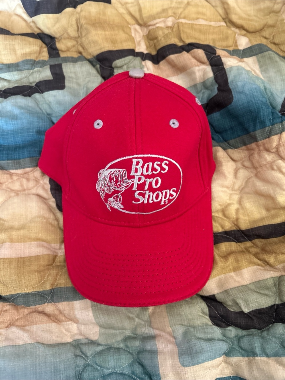 New Bass Pro Shops Men's Logo Baseball Cap Hat One Size Adjustable